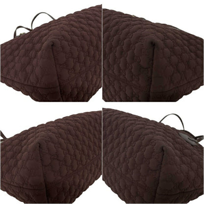 Gucci Tote Bag Jolly Large Wine Red GG Neopren 211975 502752 Nylon Canvas GUCCI Ladies Handbag