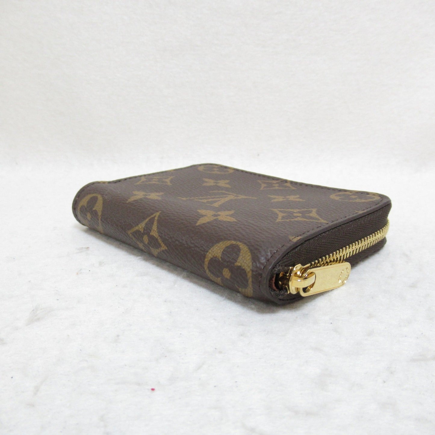 LOUIS VUITTON Zippy coin purse Brown Monogram PVC coated canvas M60067