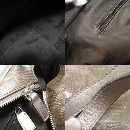 Gucci 211138 Imprimate Tote Bag PVC Leather Ladies
