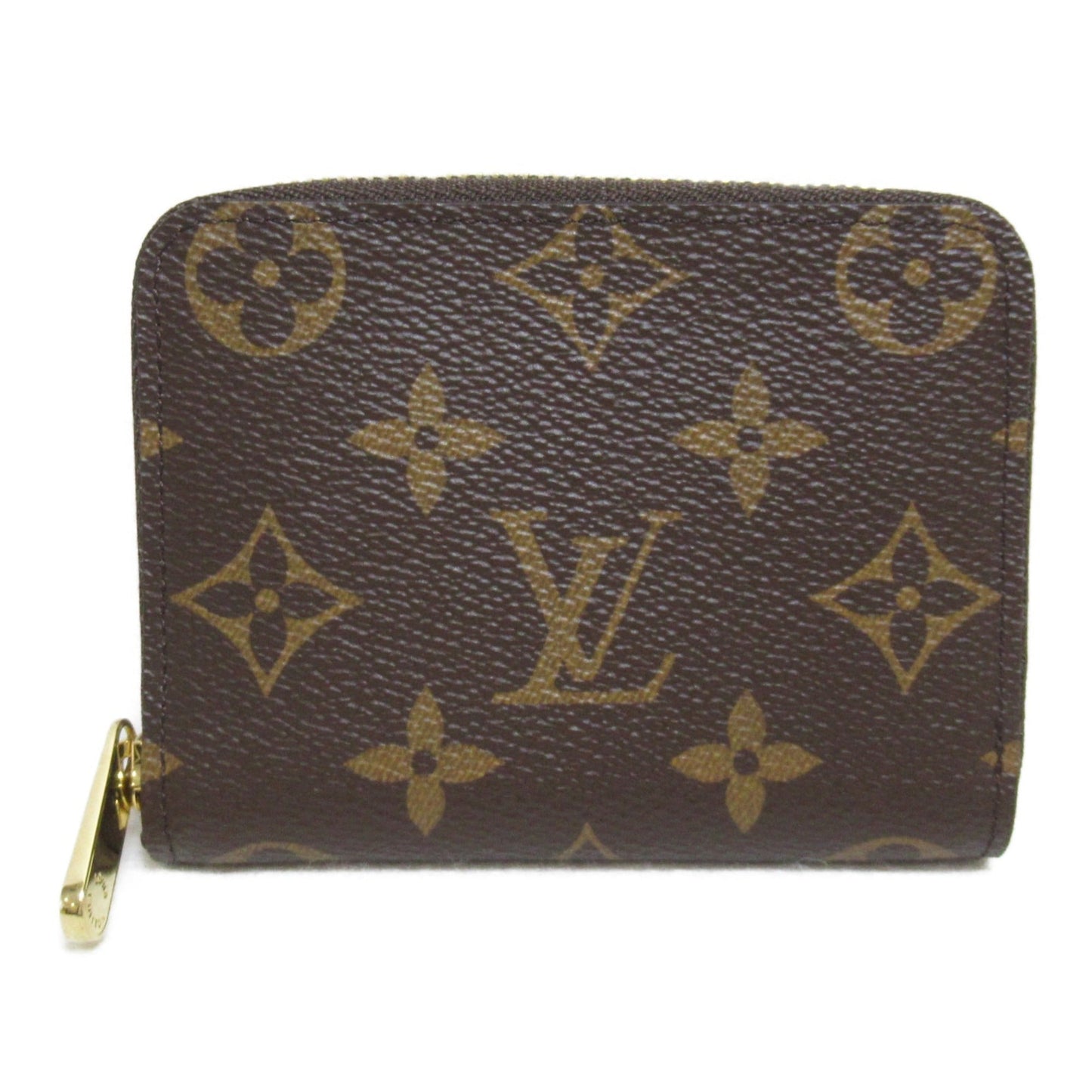 LOUIS VUITTON Zippy coin purse Brown Monogram PVC coated canvas M60067