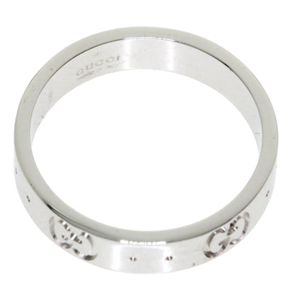 Gucci Icon # 10 Ring / K18 White Gold Ladies GUCCI