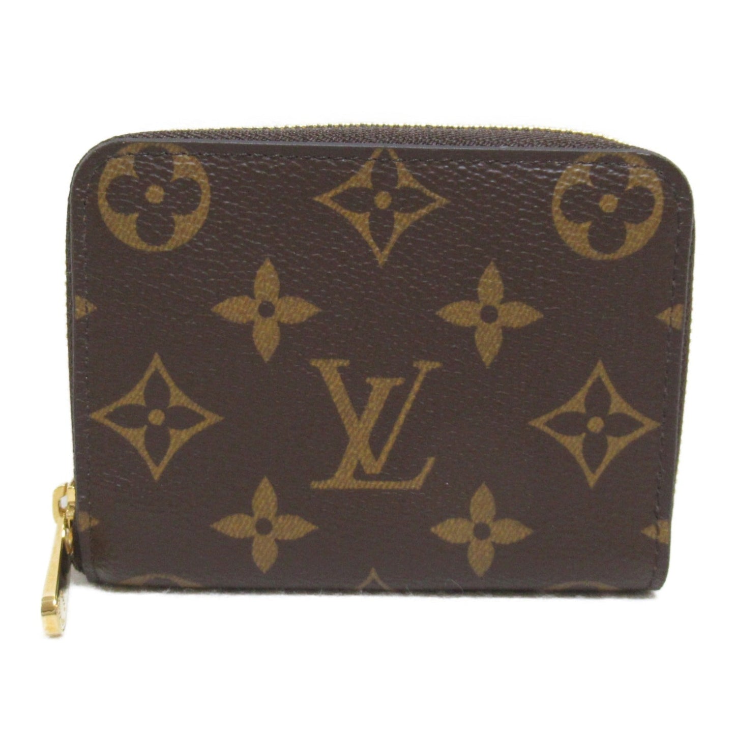 LOUIS VUITTON Zippy coin purse Brown Monogram PVC coated canvas M60067