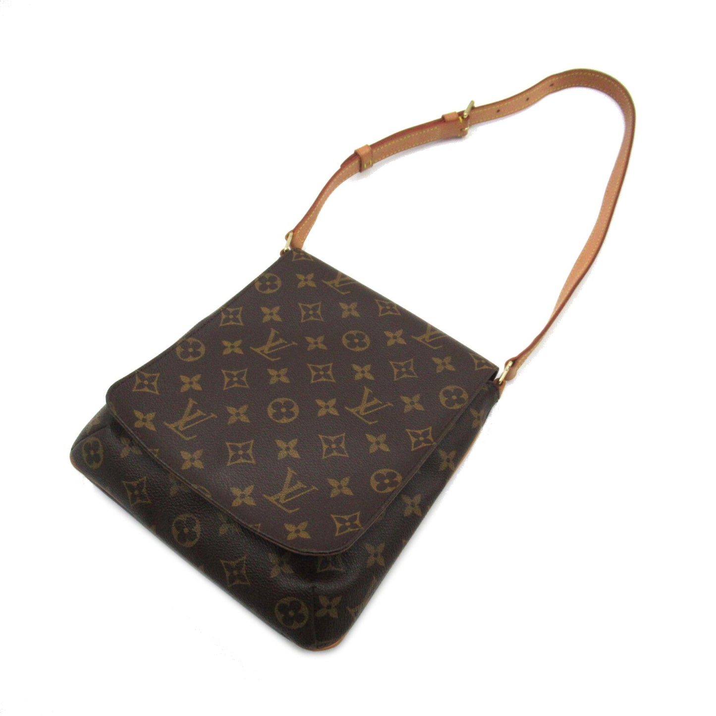 LOUIS VUITTON Musette Salsa Short Brown Monogram PVC coated canvas M51258