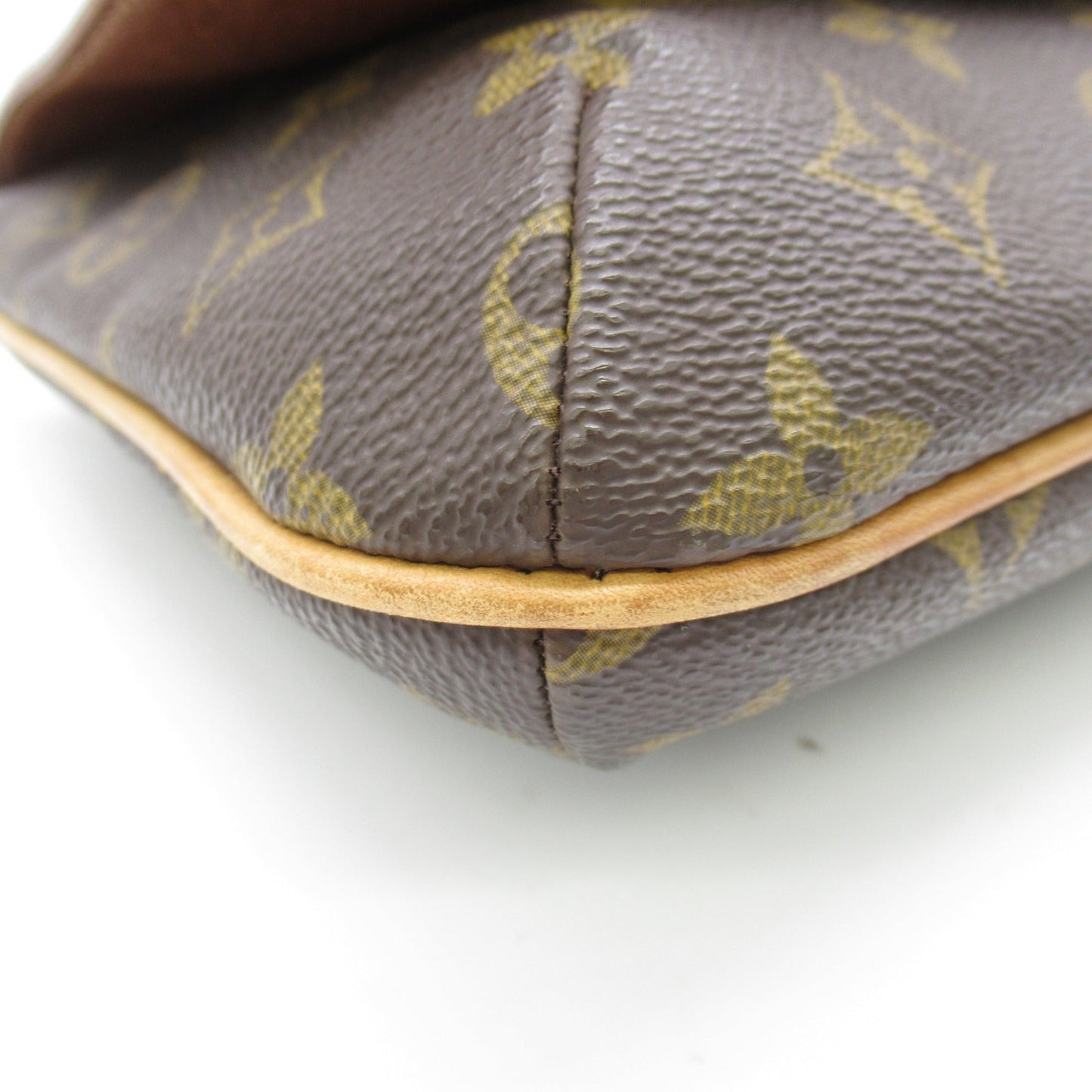 LOUIS VUITTON Musette Tango Short Brown Monogram PVC coated canvas M51257
