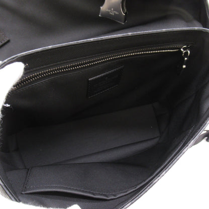 LOUIS VUITTON Messenger voyage PM Black PVC coated canvas M40511