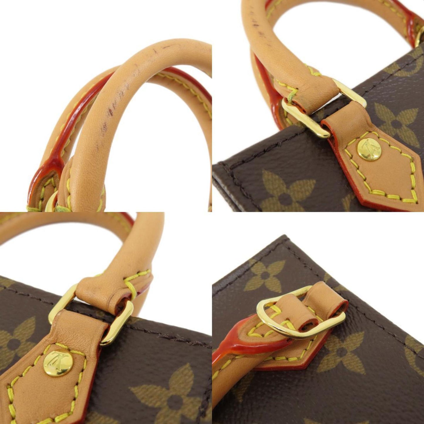 LOUIS VUITTON M69442 Petite Sac Pla Monogram Handbag Canvas Women's