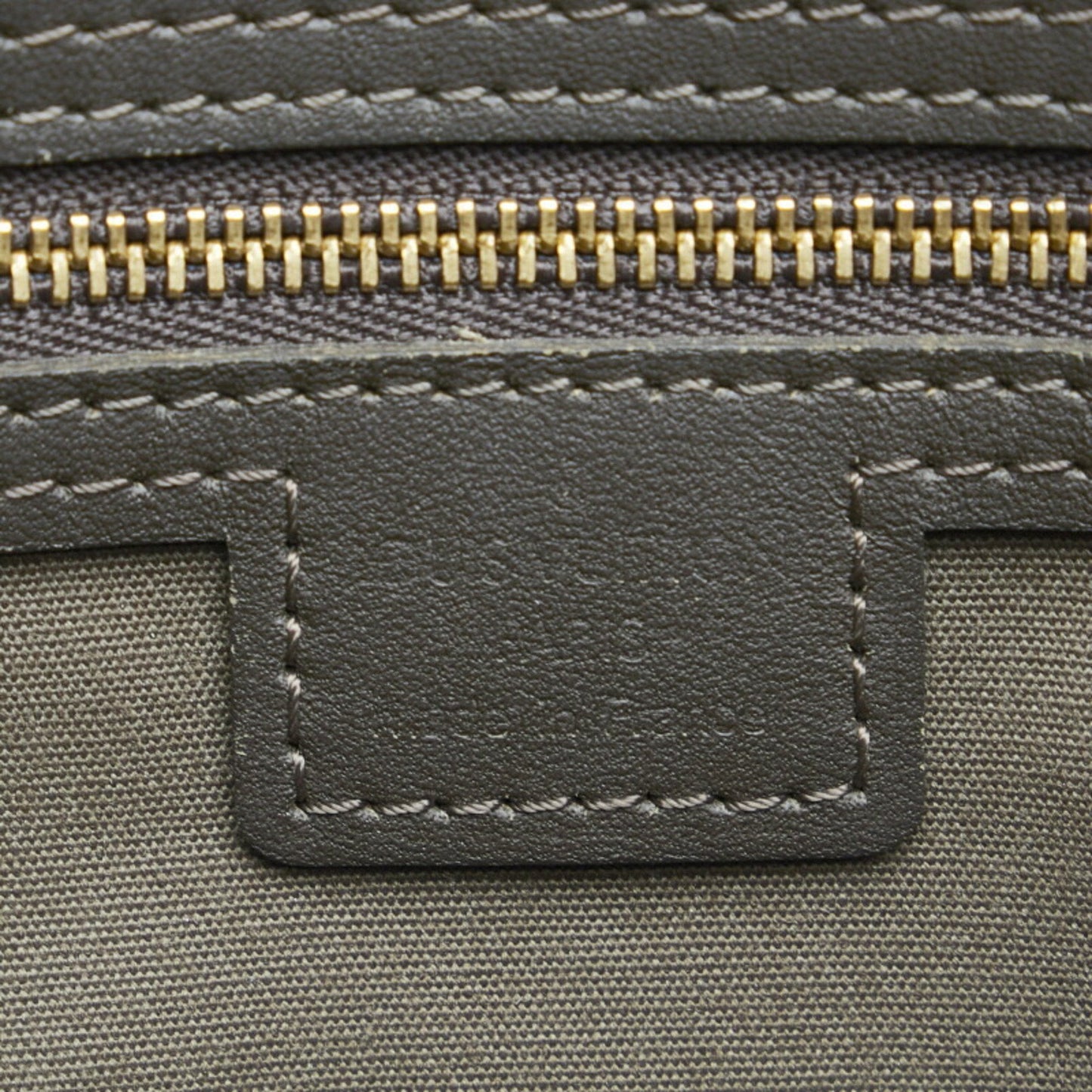 LOUIS VUITTON Monogram Lucile GM Tote Bag Shoulder M92681 Green Dark Brown Canvas Leather Women's
