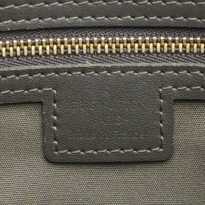 LOUIS VUITTON Monogram Lucile GM Tote Bag Shoulder M92681 Green Dark Brown Canvas Leather Women's