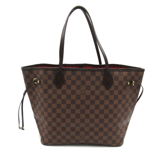 LOUIS VUITTON Neverfull MM Brown Ebene Damier PVC coated canvas N51105