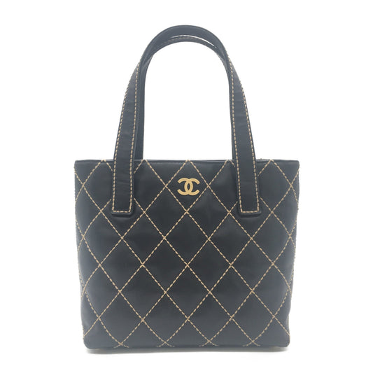 CHANEL ChainShoulder Beige Caviar Skin (Grained Calf)