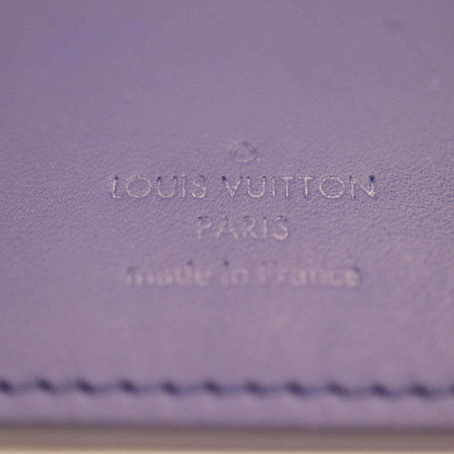 LOUIS VUITTON Portefeuille Brother Monogram Bandana Bifold Wallet M81405 Leather Blue White Long