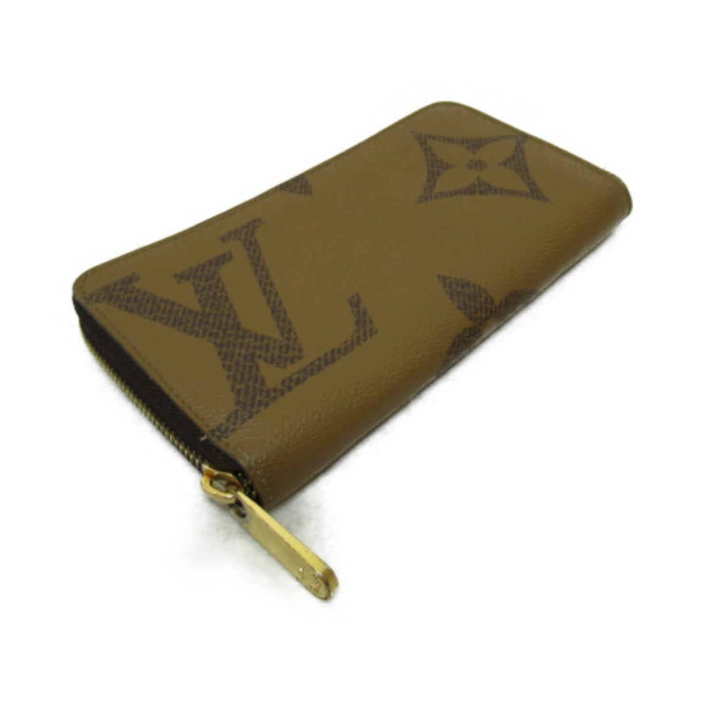 LOUIS VUITTON Zippy wallet Brown Monogram / Giant Reverse PVC coated canvas M69353