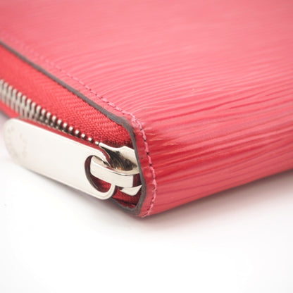 LOUIS VUITTON M80113 Zippy Wallet Round Zipper Epi Long Pink Ladies