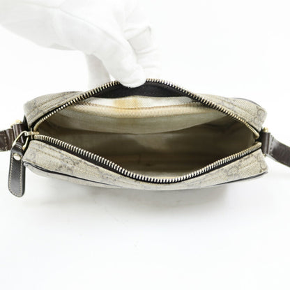 Gucci GG Shoulder Impreme Bag Beige Ladies