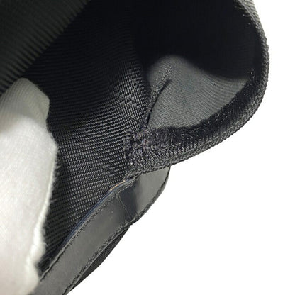 Gucci Tote Bag Black Bamboo 000 1998 0508 Handbag Canvas Leather GUCCI Bucket Ladies