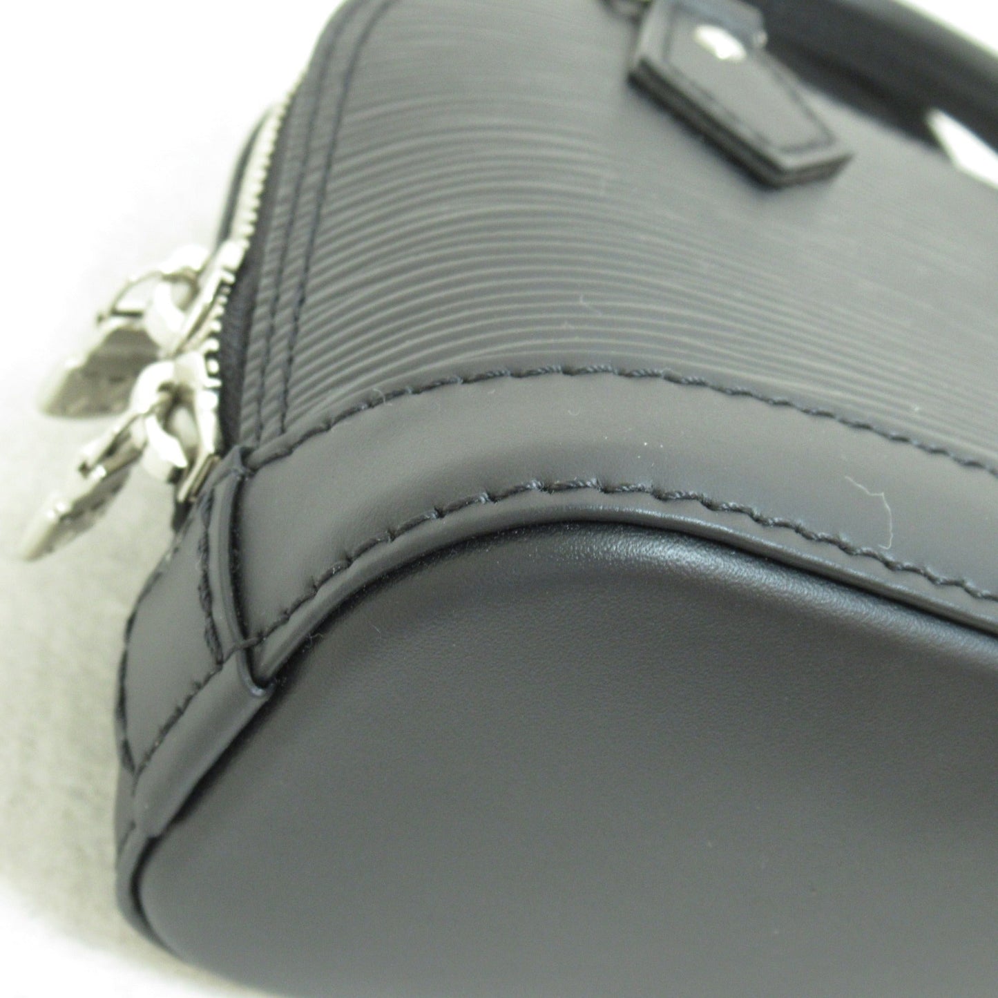 LOUIS VUITTON Nano Alma Black Black Epi Calfskin [cowhide] M81945