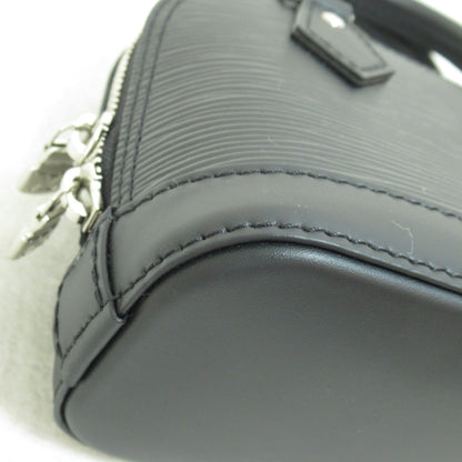 LOUIS VUITTON Nano Alma Black Black Epi Calfskin [cowhide] M81945