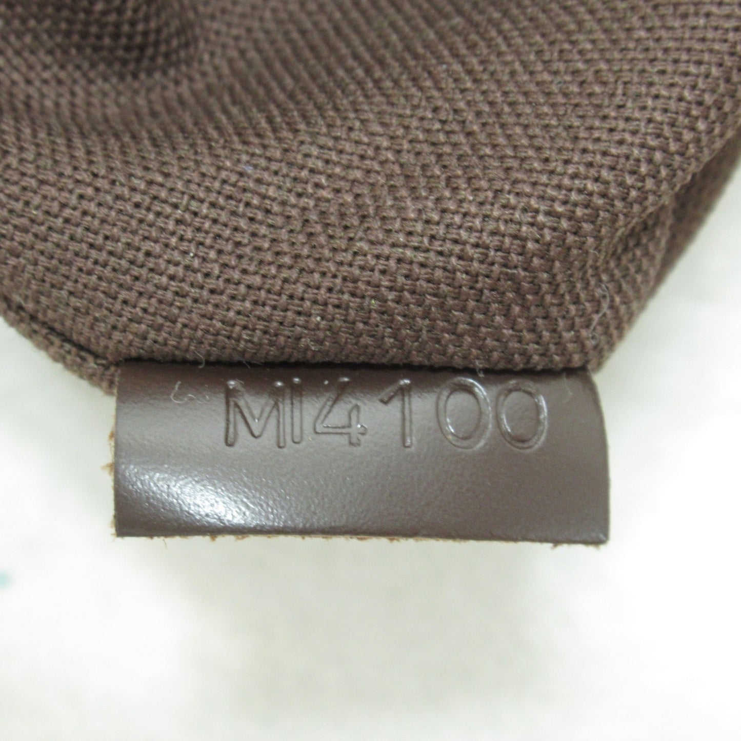 LOUIS VUITTON Pochette Platt Brooklyn Brown Ebene Damier PVC coated canvas N41100