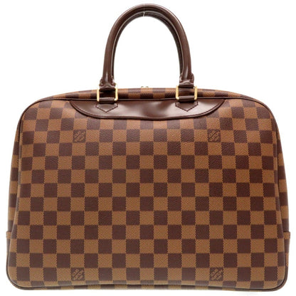 Louis Vuitton Damier Deauville N47272 Bowling Bag Handbag SP Order