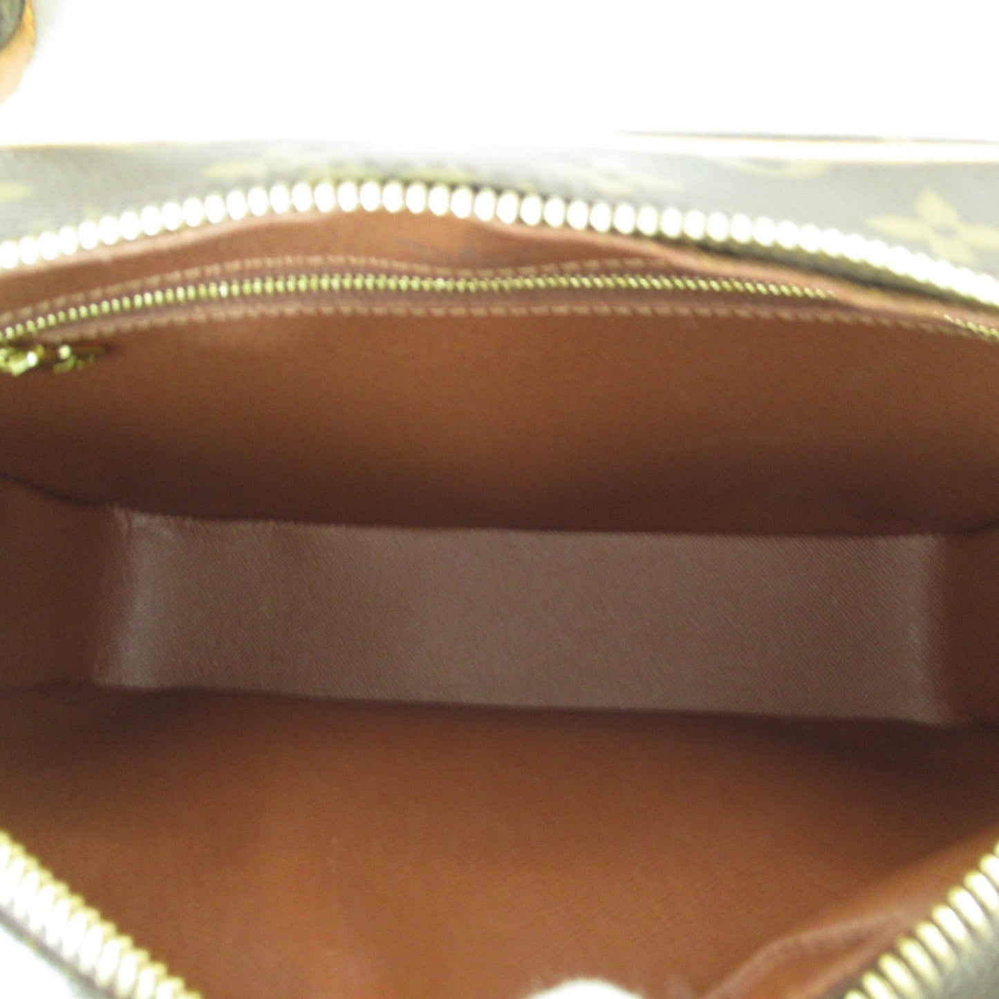 LOUIS VUITTON Nile Shoulder Bag Brown Monogram PVC coated canvas M45244