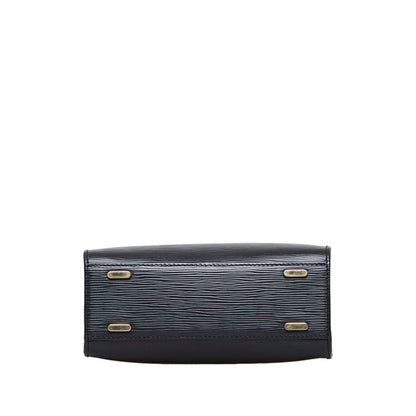 LOUIS VUITTON Epi Figari PM Handbag M52012 Noir Black Leather Ladies