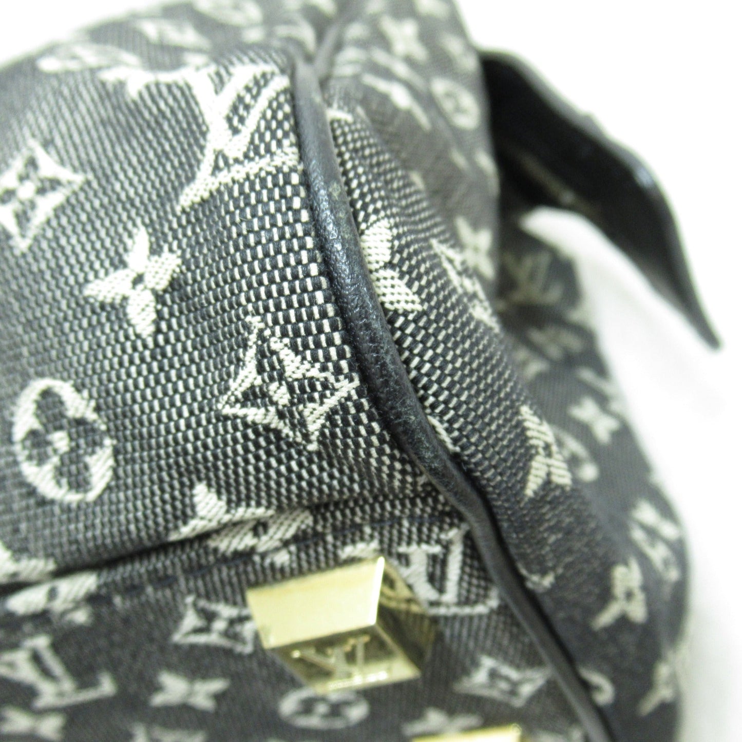 LOUIS VUITTON Josephine PM Shoulder Bag Black Black Monogram mini canvas M92049