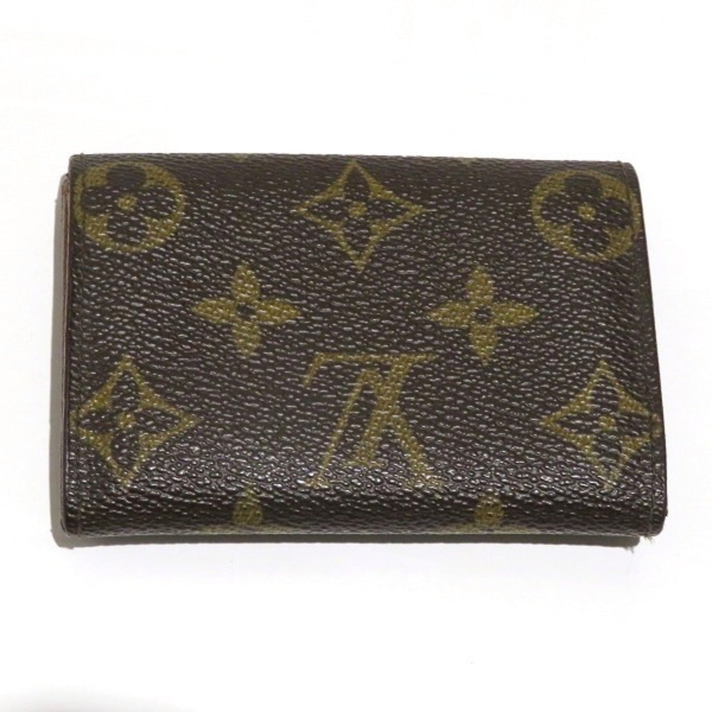 LOUIS VUITTON Monogram Portumone Pla M61930 Coin Purse Case Unisex Wallet