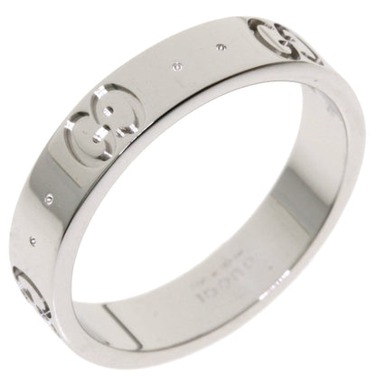 Gucci Icon # 10 Ring / K18 White Gold Ladies GUCCI