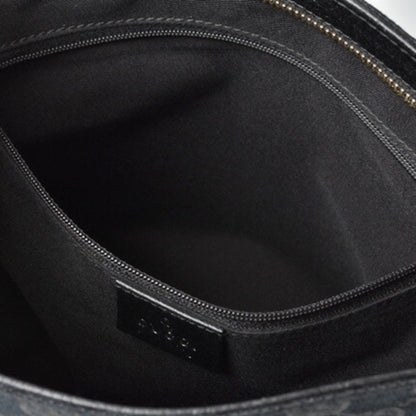 Gucci Messenger Bag Shoulder GG Canvas Black 145809