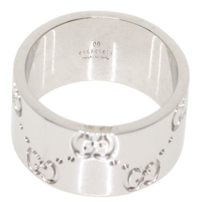 Gucci Icon # 6 Ring / K18 White Gold Ladies GUCCI