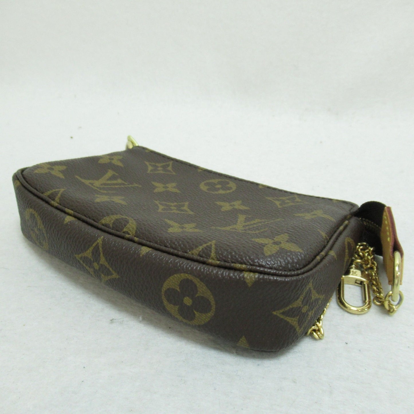 LOUIS VUITTON Mini Pochette Accessoires Brown Monogram PVC coated canvas M58009