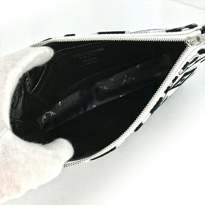 LOUIS VUITTON Mini Pochette Accessory Monogram Urus Fischer LV×UF White Black Women Men M45565