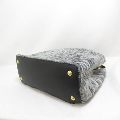 LOUIS VUITTON CapucineBB Black Gray leather