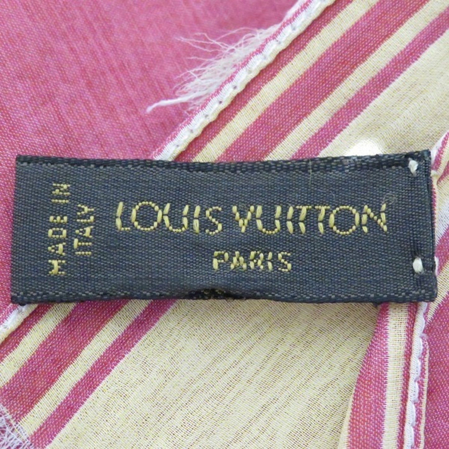 LOUIS VUITTON Monogram Brand Accessory Stole Unisex