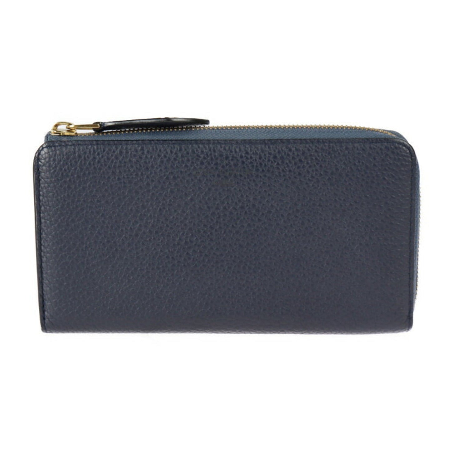 LOUIS VUITTON Portefeuille Comet Long Wallet M68582 Taurillon Leather Blue Marine Gold Metal Fittings L-shaped Zipper Japan Limited Sale