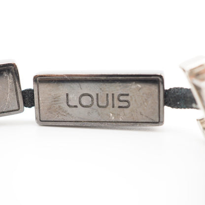 LOUIS VUITTON/ MP2231 LV Satellite Logo Bracelet Black Unisex