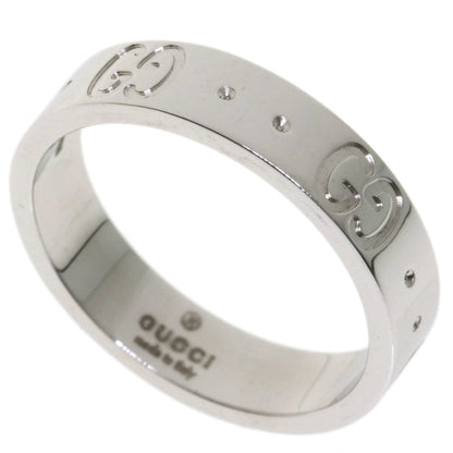 Gucci Icon # 8 Ring / K18 White Gold Ladies GUCCI