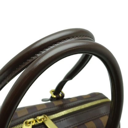 Louis Vuitton Berkeley Ladies Handbag N52000 Damier Ebene (Brown)