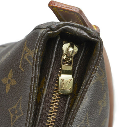 LOUIS VUITTON Monogram Looping GM Shoulder Bag Handbag M51145 Brown PVC Leather Ladies