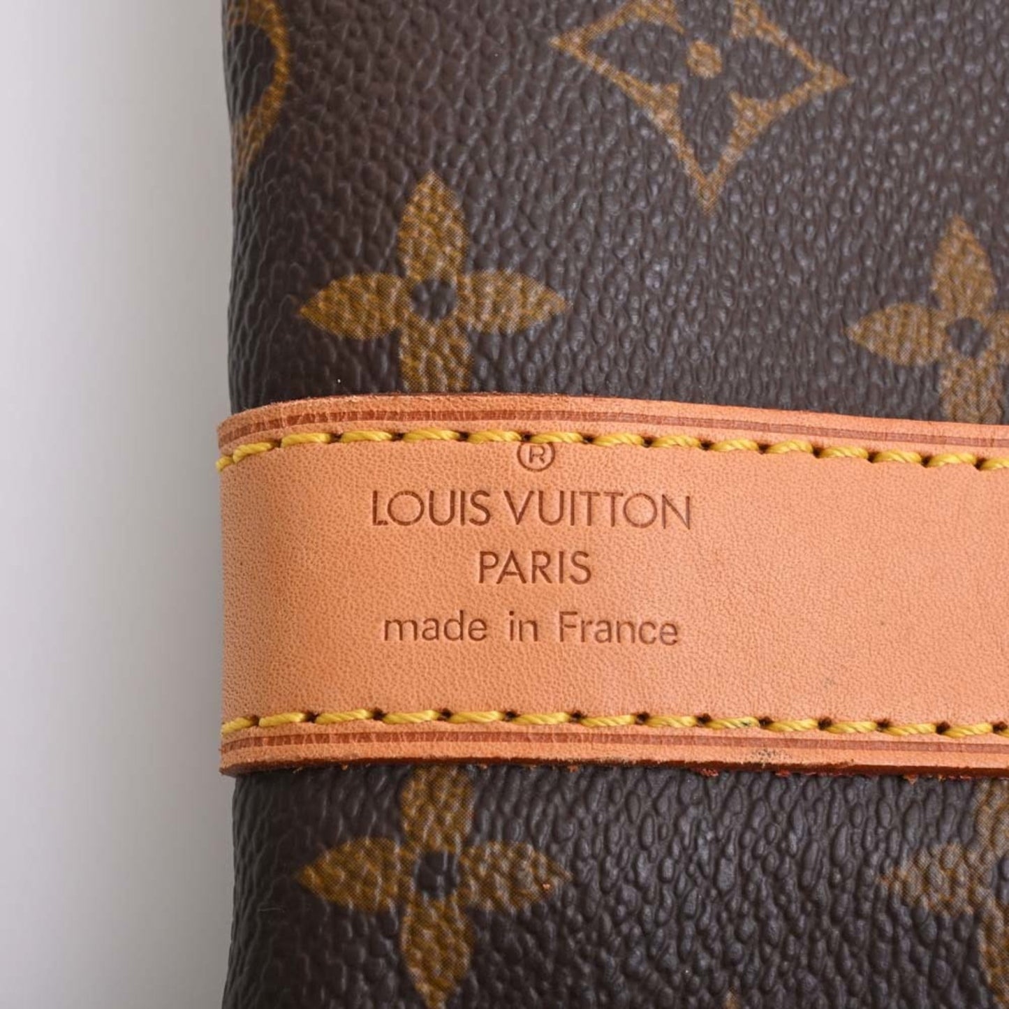 LOUIS VUITTON Monogram Keepall Bandouliere 55 Handbag Boston Bag M41414 Brown Women's