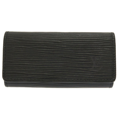 Louis Vuitton Epi Multicle 4 Black M63822 Row Key Case