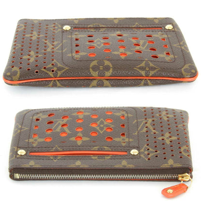 LOUIS VUITTON Pochette Plat M95187 Pouch Monogram Perfo Women's