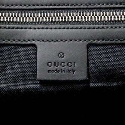 Gucci Bag Men's Women's Tote Shoulder GG Supreme Sherry Black 495560 Unisex