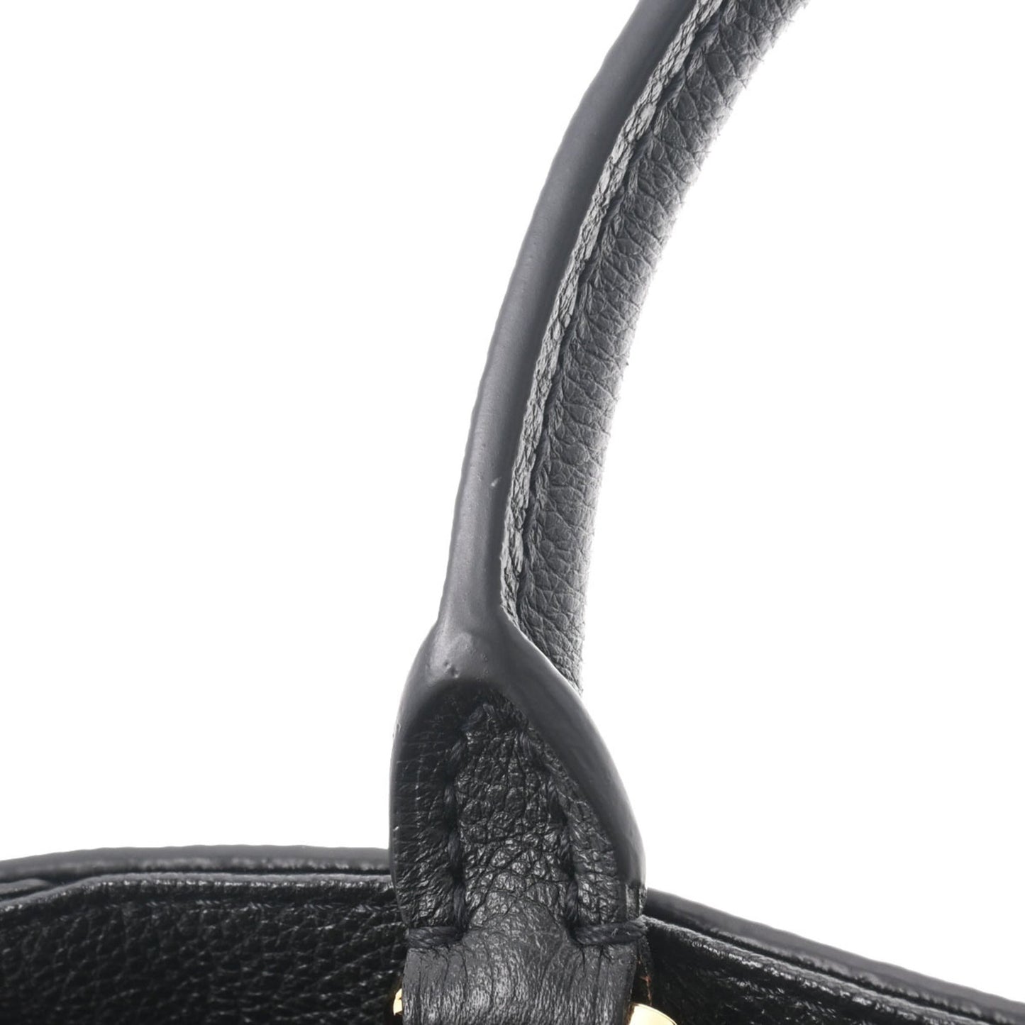 LOUIS VUITTON Monogram Emplant Montaigne BB Noir Beige M45489 Women's Bag