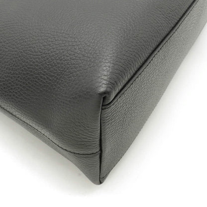 Gucci bamboo tote bag handbag shoulder leather black 449642