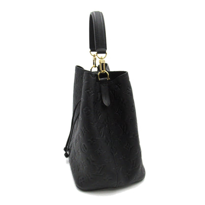 LOUIS VUITTON Neonoe Black Black Monogram empreinte leather M45256