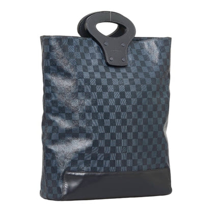 LOUIS VUITTON Damier Cobalt Tote NS Handbag Shoulder Bag N51100 Navy PVC Leather Women's