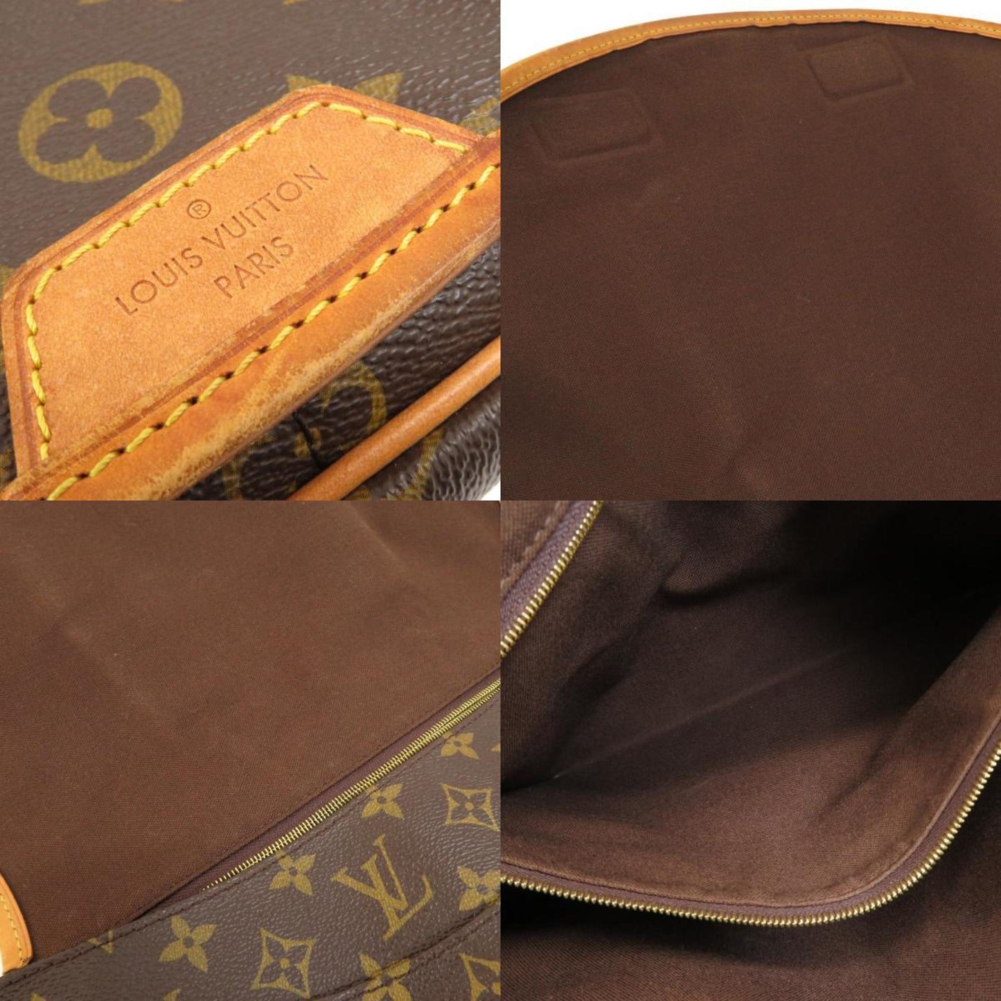 LOUIS VUITTON M40473 Menilmontane MM Monogram Shoulder Bag Canvas Women's