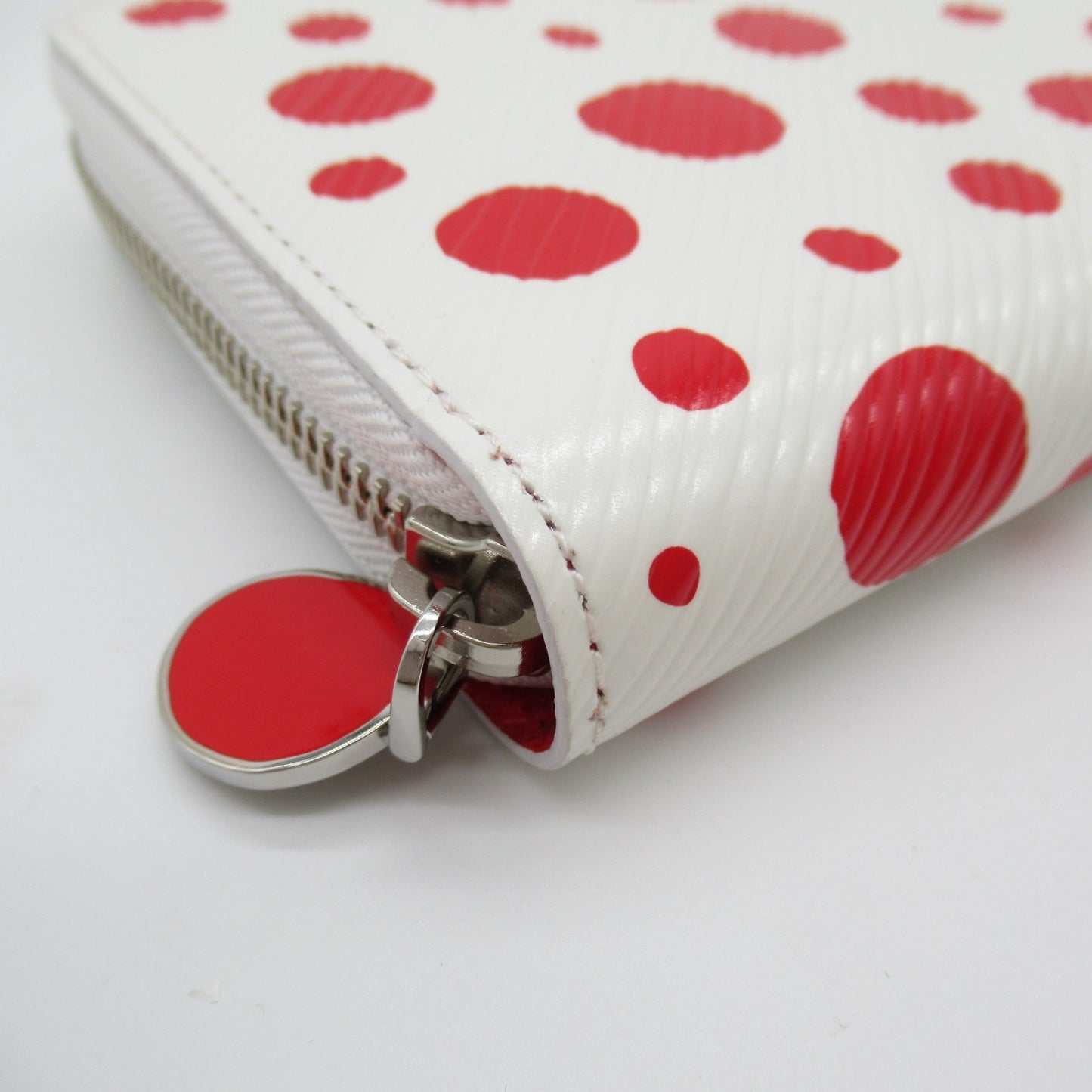 LOUIS VUITTON LVxYK Zippy Wallet Round Long Wallet White Blanc Epi leather M81961