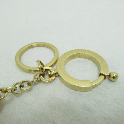 LOUIS VUITTON Porto Cres Swing Key Holder Gold Gold Plated M65997
